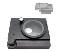 Manual Gliding Stage for Microscopes, 360° Rotatable XY Travel Slide Table, 60mm Horizontal & 55mm Vertical Stroke, Mobile Platform for Macro/Micro Photography
