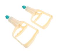 Manual Goat Milker Pump Parts 2Pcs Plastic Accessory for Cows on Farm