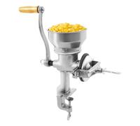 Manual Grain Mill, Grain Mill, Hand Mill with 13 cm Funnel, Adjustable, for Nuts, Coffee, Grains, Seeds, Corn and Spices - Grain Mill and Hand Coffee Grinder