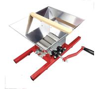 Manual Grape Crusher Grinder, 7L Fruit Scratter Pulper for Wine Cider Pressing, Stainless Steel with Handle