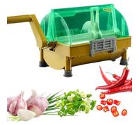 Manual Green Onion Chopper with Stainless Steel Blade