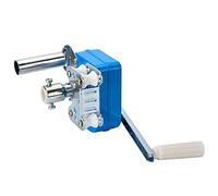 Manual Greenhouse Film Roll Up Device, Hand Crank Winch for Easy Sidewall Ventilation in Vegetable/Fruit/Plant Farming