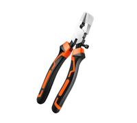 Manual Gripping Pliers 20cm Flat Jaw Hand Tool with Textured