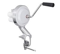 Manual Hand Crank Noodle Maker,Aluminum Alloy Macaroni Pasta Maker Machine, Table Clamp Design Portable Noodle Pressing Machine for Home Kitchen Restaurant Us