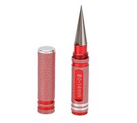 Manual Hand Drill Aluminium Alloy Drilling Tool, Mini Hand Drill for Wood Plastics Beads, 0-15mm Adjustable Hole Diameter, Lightweight One-Handed Operation for DIY Crafting