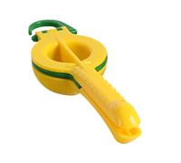 Manual Hand Lemon Lime Orange Juicer Squeezer, Ergonomic Long Handle Citrus Press Squeezer, Portable Plastic Fruit Juice Extractor for Kitchen, Easy Clean Handheld Citrus Juicer Tool
