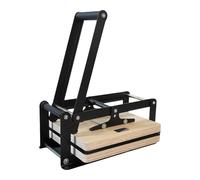 Manual Hand Lever Direct Press Machine, Portable Flat Press Printmaking Machine, Max Rubbing Size 380x380MM, Height Adjustment, for Print Maker Woodblock Ink