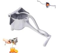 Manual Hand Press Juicer - Heavy Duty Fruit Squeezer & Cold Press Extractor, Heavy Duty Manual Fruit Juicer Press, Handheld Aluminum Alloy Squeezer for Orange Lemon Easy to Use & Clean (1 Pcs)