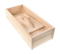 Manual Hand Rolled Moxa Wool Maker for Fine Powder Production | Wooden Simple-operation Tool, Home Use or Clinics, Yellow Finish, Beginner Friendly, for Moxa Wool and Dried Powder