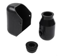 Manual Hand Truck Oil Reservoir 45mm Diameter Replacement(Three-piece set) | 42mm for top diameter, 32mm bottom, blocks dust and debris, prevents system wear, black finish
