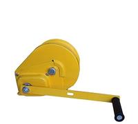 Manual Hoisting Winch with Outdoor Unit Bracket - Self-Locking Mechanism for Air Conditioner Maintenance & Disassembly