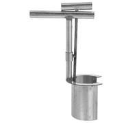 Manual Hole Punch Garden Planter for Vegetables and Seedlings | Stainless Steel, Sharp Edge Design, Quick Planting with Consistent Hole Depth for Home Garden Beds