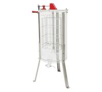 Manual Honey Extractor 2 Frame, Acrylic Clear Honey Spinner Extractor, Floor Standing Honey Extractor Separator for Honey Manufacturing Industry, Stores and at Home