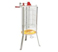 Manual Honey Extractor, Professional Beekeeping Equipment, Capacity 2 Frame, Acrylic, Transparent, For the Honey Processing Industry