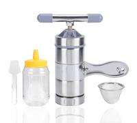Manual Honey Press Extractor, Stainless Steel Beeswax Presser for Honey