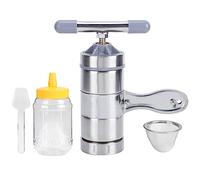 Manual Honey Presser Mini Portable Honey Extractor Stainless Steel Honey Extractor Tap for Honey Fruit Wine Press