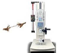 Manual Horizontal Digital Push-Pull Meter Tensile Pull Force Tester,Wheel-Driven Manual Push-Pull Test Stand,Test Bench And Digital Force Gauge, 10-2000n, For Push-Pull Test(With ruler,10N)