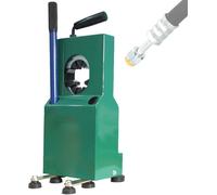Manual Hose Crimping Machine, 3 Tooth Hydraulic Tool with 6 Ton Jack, Sturdy for Special Shaped Tube Pressing and Refrigeration Tubing Applications