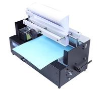 Manual Hot Glue Book Binder Machine, Maximum Thickness 40mm, Width 310mm, with Milling Cutter Rubber Wheel for Easy Paper Book Binding