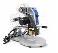 Manual Hot Stamp Printer, Date Coding and Label Printing Machine, Ribbon Manual Hot Foil Stamping Printer, for KT PE Plastic Bag and Film