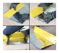 Manual HVAC Folding Tool Sheet Metal Brake with Adjustable Depth Carbon Steel Construction for Precise Ductwork Bending and Forming Seams Hems Pans Drive Edges(18 inch)