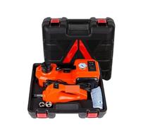 Manual Hydraulic Crimping Tool, 5 Ton Electric Car Hydraulic Jack Tire Inflator Pump with LED Flashlight 3 in 1 Lifting Hammer Tool