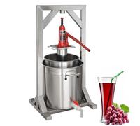 Manual Hydraulic Fruit Wine Press Machine for Cider and Grape Wine Making Equipment 36L