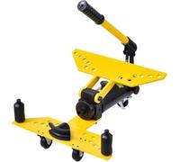 Manual Hydraulic Pipe Bender with Die Set for Exhaust and Metalworking Projects - Ideal for Aluminum and Copper Tubes