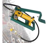Manual Hydraulic Pumps Hand Hydraulic Pump, Aluminum Alloy Single Acting Hydraulic Pump Hand Operated for Industry, JYLSSKUK