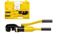 Manual Hydraulic Rebar Cutter Tool 13 Ton Heavy Duty Bolt Cutters 4-22mm Wire Cutters Bolt Cutter Steel Metal Cutting Tool with Toolbox, Allen Wrench for Construction, Electricity, Mechanics