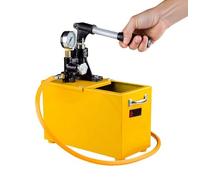Manual Hydraulic Test Pump with Pressure Reducing Valve, Dial for Pipeline Pressure Testing, Ergonomic Design for User Comfort, Durable and Reliable Performance