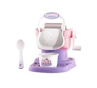 Manual Ice Cream Maker Toy For Kids Frozens Dessert Machine For Homemade Treats Creative Play Kitchen Appliance Hand Crank Ice Cream Maker