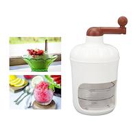 Manual Ice Crusher,Portable Crank Ice Shaver Cocktail Machine Slush Puppy Machine Ice Maker Machine Ice Cream Maker Snow Cone Machine,for Home Commercial BBQ Party Cream Beverage