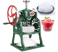 Manual Ice Crusher & Shaver Machine, Hand Crank Snow Cone Maker, Efficient Crushed Ice for Cocktails, Smoothies, Parties & Restaurants