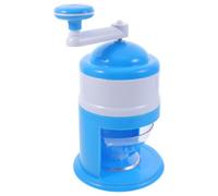 Manual Ice Crusher Slush Machine for Home Kitchen, Blue Pp