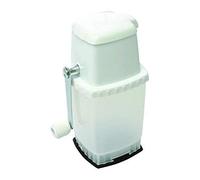 Manual Ice Crusher with Stainless Steel Blades and a Vacuum Suction Base, 2 Settings Course and Fine for Great Cocktails such as Mojitos