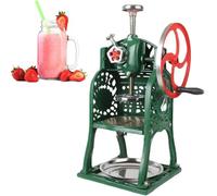 Manual Ice Shaver Machine, Hand Crank Ice Maker for Crushed Ice, Perfect for Bars and Milk Tea Shops, Commercial Quality Ice Crusher, Efficient & Easy to Use