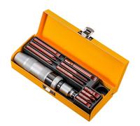 Manual Impacts Driver and Screw Extractor Set for Tackling Stubborn Rusted Screws Efficient Bolts Screw Removal 12Pieces Professional Repair Tool