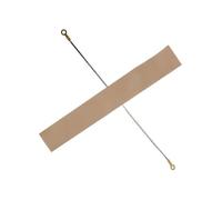 Manual Impulse Sealer Heat Wire Element Replacement Kit for SF-200 & Compatible Strip Sealing Machines - 200/300/400 mm, High-Temp Cloth + Flat HEA(300mm)