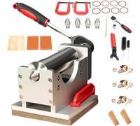 Manual Incense Making Machine, Stainless Steel DIY Tools with 4 Mould Plates for Buddha Incense, Clay Extruder with Essential Accessories