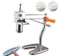 Manual Incense Stick Making Machine, Clay Extruder with Two Different Size Molding Plates, Incense Stick Machine with Widened U-Base (3.0+1.8mm)