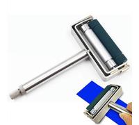 Manual Ink Proofer - Color Wheel Ink Printing Film Applicator with Anilox Roll & Rubber Roller for Gravure Flexographic Inks and Coatings, 70mm Print Width