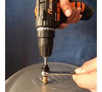Manual Installation Rivet Nut Tool for Precision Work in Fabrication Shops and Onsite Construction Projects (6#)