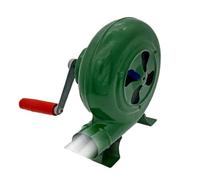 Manual Iron Gear BBQ Air Blower, Portable Charcoal Flame Exciter, Cooking Barbecue with Hand Crank Tool, for Camping Hiking Bellow, 80W To 350W(150W)