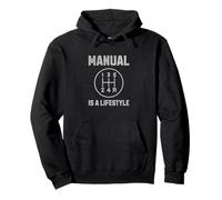 Manual Is A Lifestyle Vintage Manuals Cars Auto Collector Pullover Hoodie