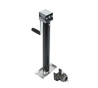 Manual Jack 5000Lbs 15 Inch Side Wind Lift Pipe Mount Swivel Trailer Jack Stands Support Legs Corner Steady Camper Parts Welded by Customer Trolley