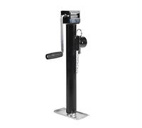 Manual Jack Trailer Side Wind Jack 5000lbsX15" Lift Round Pipe Mount Swivel Stabilizer Leg RV Parts Camper Caravan Accessories Trolley