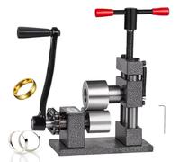 Manual Jewelry Rolling Mill Tool - Hand Crank Bender for DIY Metal Shaping and Ring Making