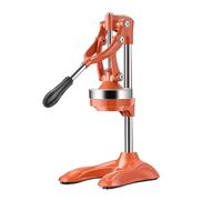 Manual Juice Extractor - Stainless Steel Hand Press Squeezer with Cross-beam and Triangular Structure, Easy to Clean for Home and Commercial Use