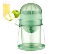 Manual Juicer - 400 ml Manual Fruit Squeezer Cup | Portable Handheld Orange | With Two-Way Juicer Head and Easy to Clean | Juicer Cup | For Citrus Fruits Ora